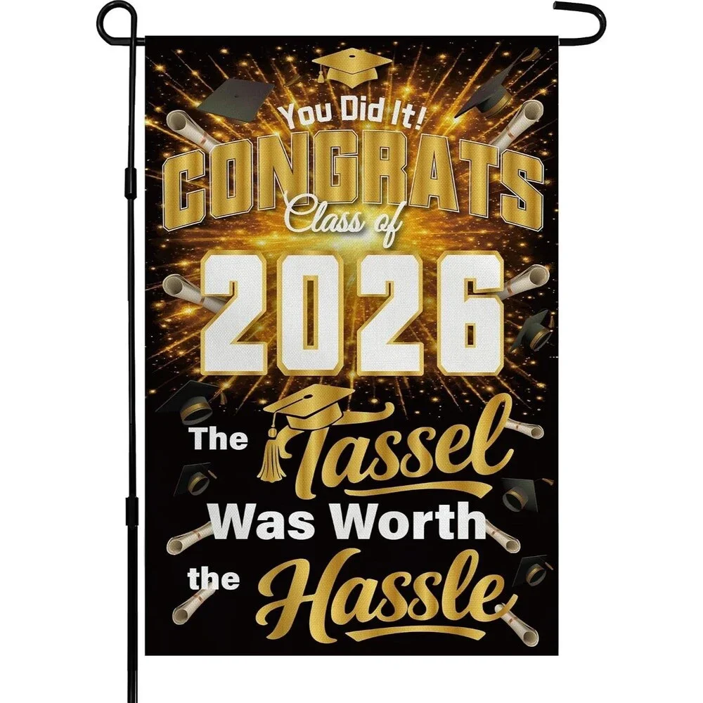 Class of 2026 Graduation Party Decor Bundle Banner Napkins Centerpieces Set
